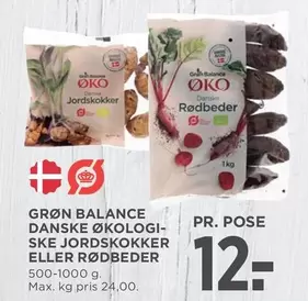 Max - DANSKE ØKOLOGISKE JORDSKOKKER ELLER RØDBEDER