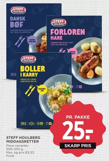 Max - DANSK BØF, FORLOREN HARE, BOLLER I KARRY