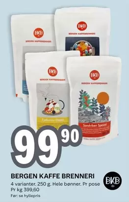 Bergen - BERGEN KAFFE BRENNERI