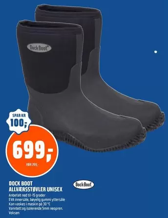 ALLVÆRSSTØVLER UNISEX