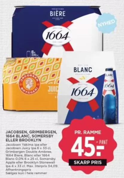 Apple - GRIMBERGEN, 1664 BLANC, SOMERSBY ELLER BROOKLYN