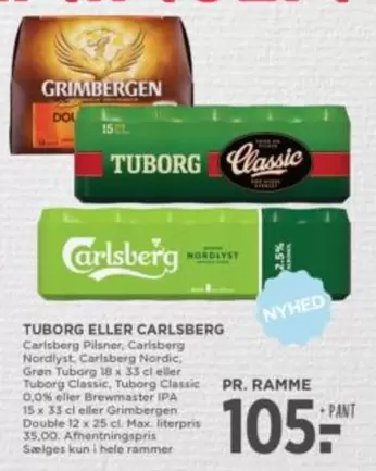 Gran - Pilsner, Nordlyst, Nordic, Classic, 0.0% eller Brewmaster, Double