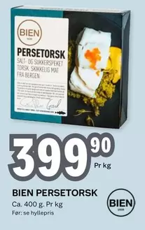 Mat - PERSETORSK SALT- OG SUKKERSPEKET TORKSK SOKKEUS MAT FRA BERGEN