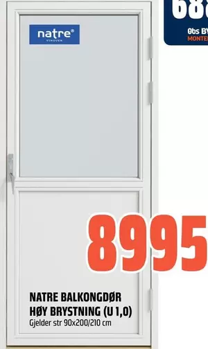 Monter - BALKONGDØR