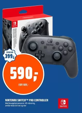 Nintendo - PRO CONTROLLER