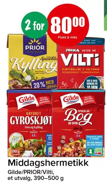 No - Middagshermetikk