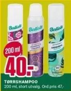 TØRRSHAMPOO