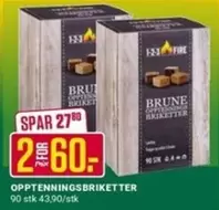 OPPTENNINGSBRIKETTER