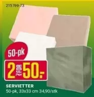 SERVIETTER