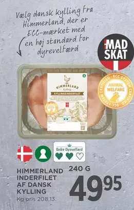 Animal - INDERFILET AF DANSK KYLLING