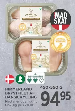 Animal - BRYSTFILET AF DANSK KYLLING