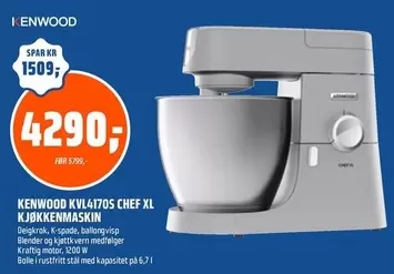 KVL41705 CHEF XL KJØKKENMASKIN