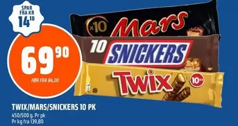TWIX/MARS/SNICKERS