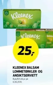 BALSAM LOMMETØRKLER OG ANSIKTSERVIETT