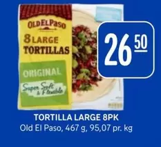 TORTILLA LARGE 8PK