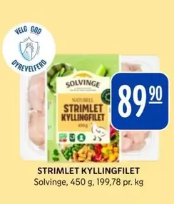 STRIMLET KYLLINGFILET