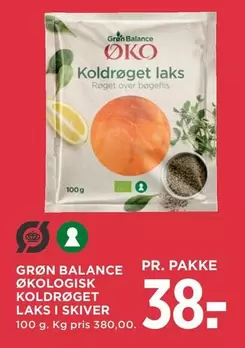 Over - KOLDRØGET LAKS I SKIVER