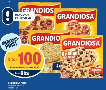 Grandiosa - PIZZA