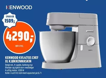 KVL41705 CHEF XL KJØKKENMASKIN