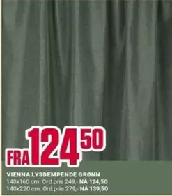 VIENNA LYSDEMPENDE GRØNN