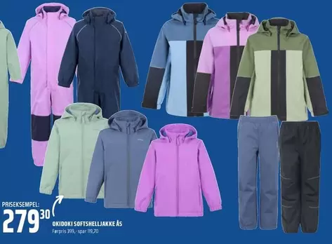 OKIDOKI SOFT Shelljakke AS