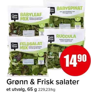 Bama - Grønn & Frisk salater