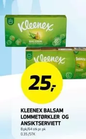 BALSAM LOMMETØRKLER OG ANSIKTSERVIETT