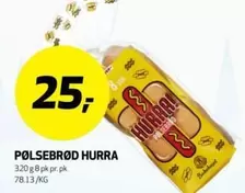 PØLSEBRØD HURRA