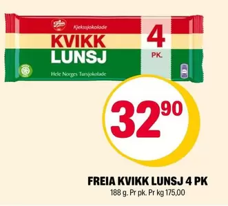 KVIKK LUNSJ 4 PK