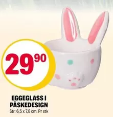 EGGEGLASS I PÅSKEDESIGN