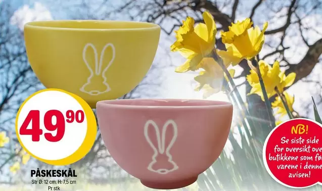 Nb - PÅSKESKAL