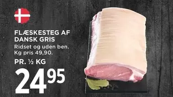 Af - FLÆSKESTEG AF DANSK GRIS