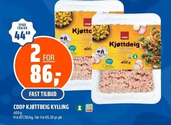 Fast - KJØTTDEIG KYLLING