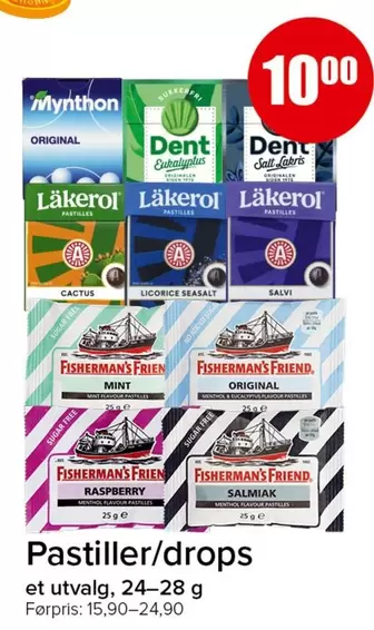 No - Pastiller/drops