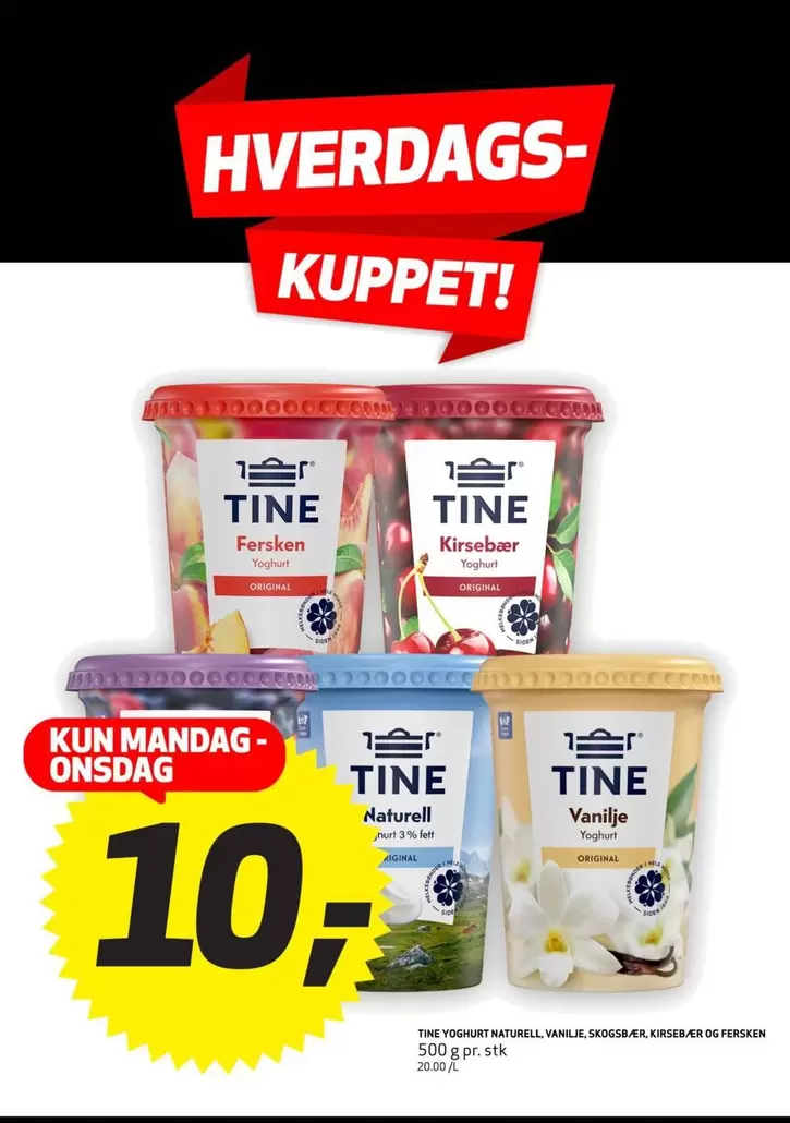 Fersken, Kirsebaer, Naturell, Vanilje