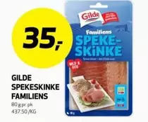 SPEKESKINKE FAMILIENS