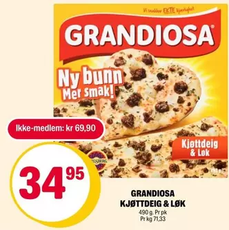 Grandiosa - KJØTTDEIG & LØK