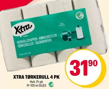 TØRKERULL 4 PK