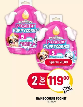 POCKET RAINBOCORNS POCKET