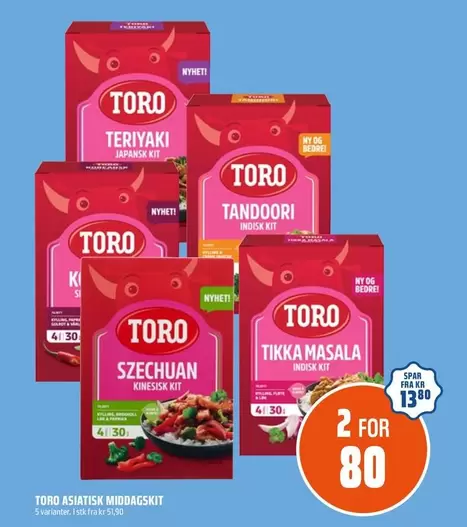 Tikka Masala - Asiatisk Middagskit