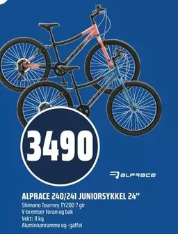 240/241 JUNIORSYKKEL 24"