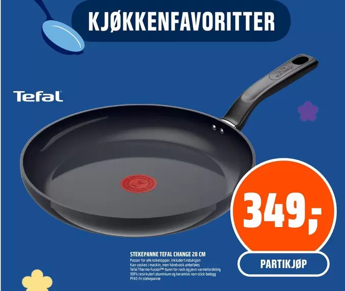 Change - Stekepanne TEFAL CHANGE 28 CM