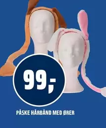 PÅSKE HÅRBÅND MED ØRER