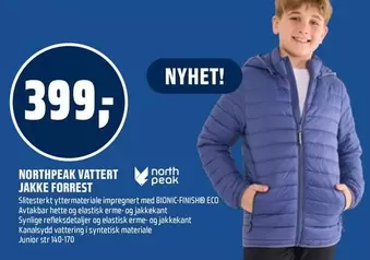 NORTHPEAK VATTERT JAKKE FORREST