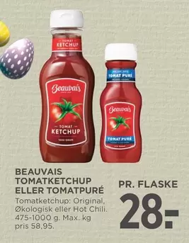 Chili - TOMATKETCHUP ELLER TOMATPURÉ