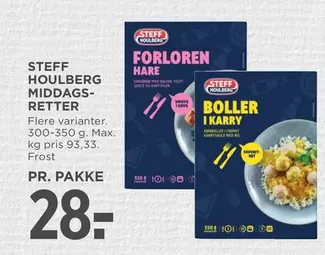 Max - MIDDAGS-RETTER