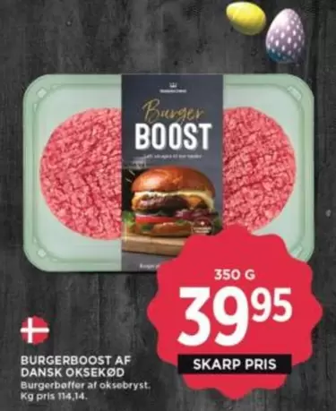Boost - BURGERBOOST AF DANSK OKSEKØD
