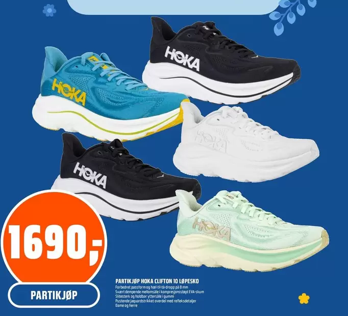 Hoka - Clifton 9 løpesko