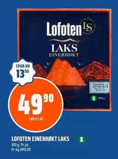 EINERRØKT LAKS