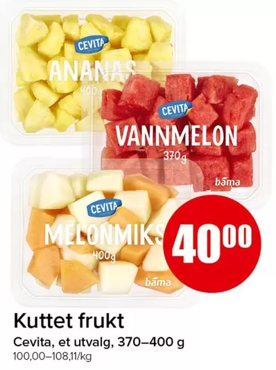 Bama - Kuttet frukt